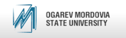 Ogarev Mordovia State University - Saransk - Russia